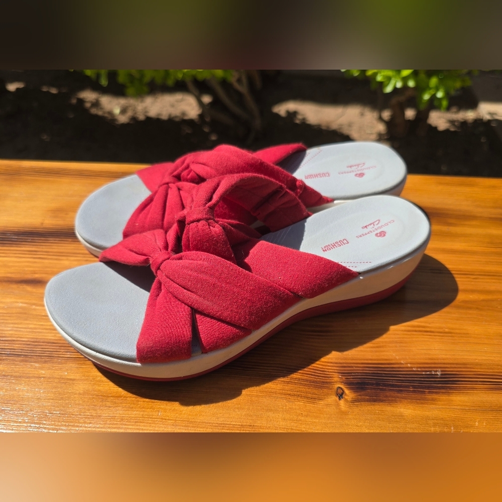 Cloudsteppers By Clark's  Women's Slide Sandals - Picture 2 of 8